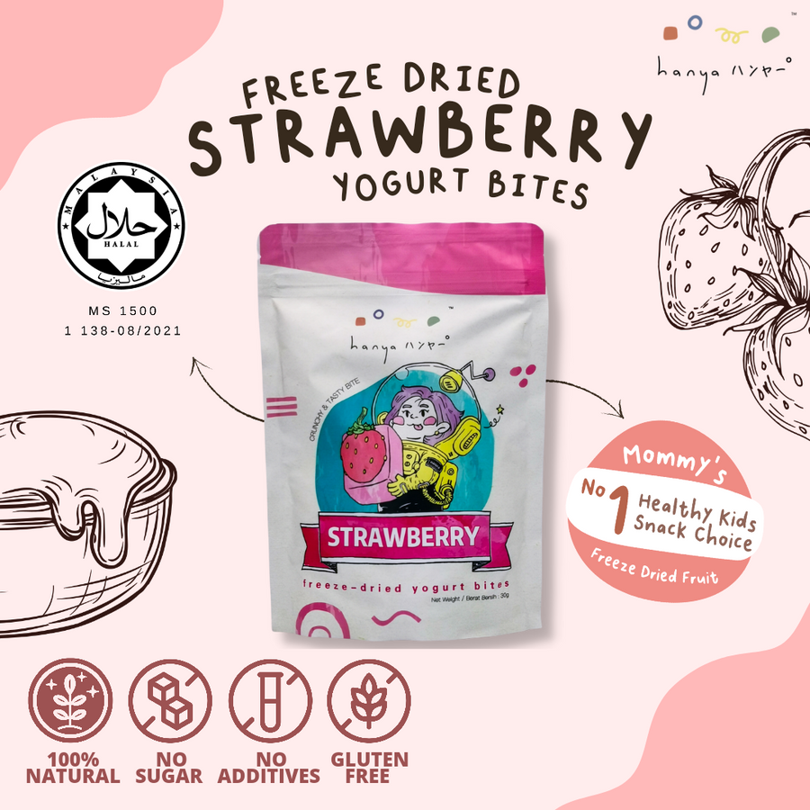 Hanya Strawberry Yogurt Bites