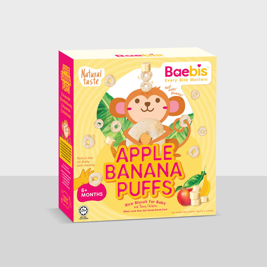 Baebis Apple Banana Puffs