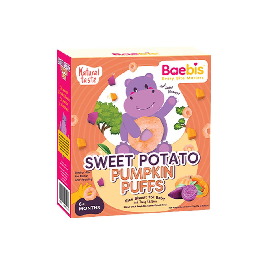 Baebis Sweet Potato Pumpkin Puffs