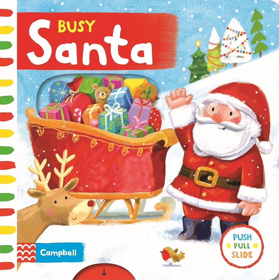 Busy Santa (Push Pull Slide Edition)