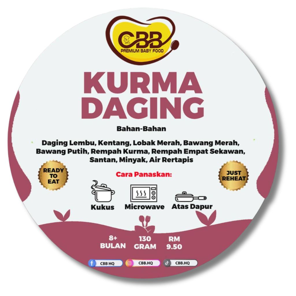 CBB - Kurma Daging (Beef Kurma)