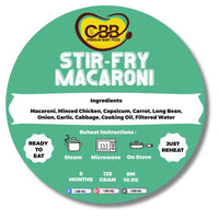 CBB - Stir Fry Macaroni