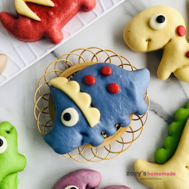 Dinosaur Bun (8 Pcs)