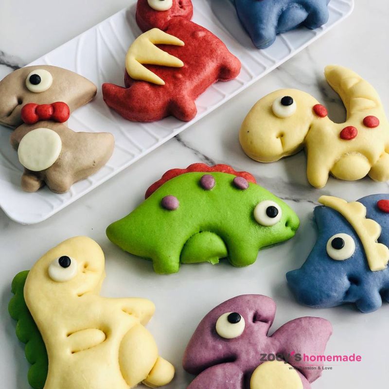 Dinosaur Bun (8 Pcs)