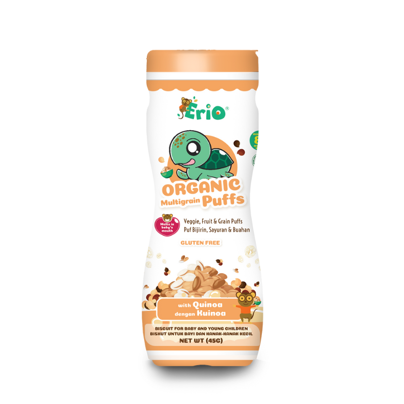 Erio Organic Multigrain Puffs - Quinoa