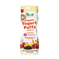 Erio Organic Black Rice Yogurt Puffs Apple & Banana