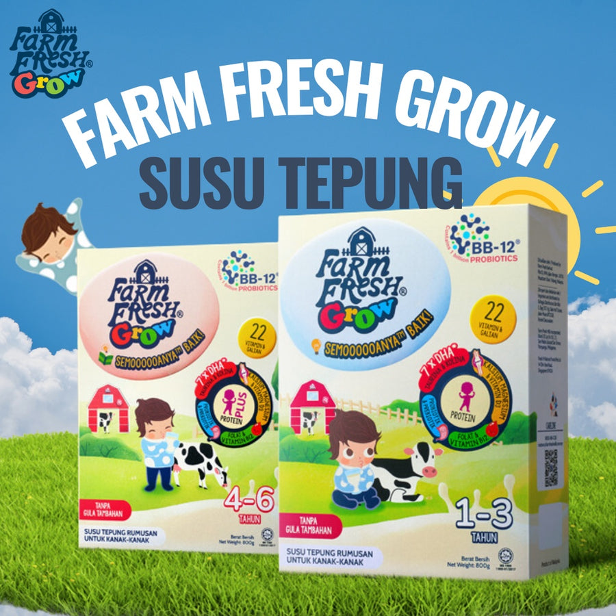 Farm Fresh Grow Powder (500G) - 1 to 3 Years Old