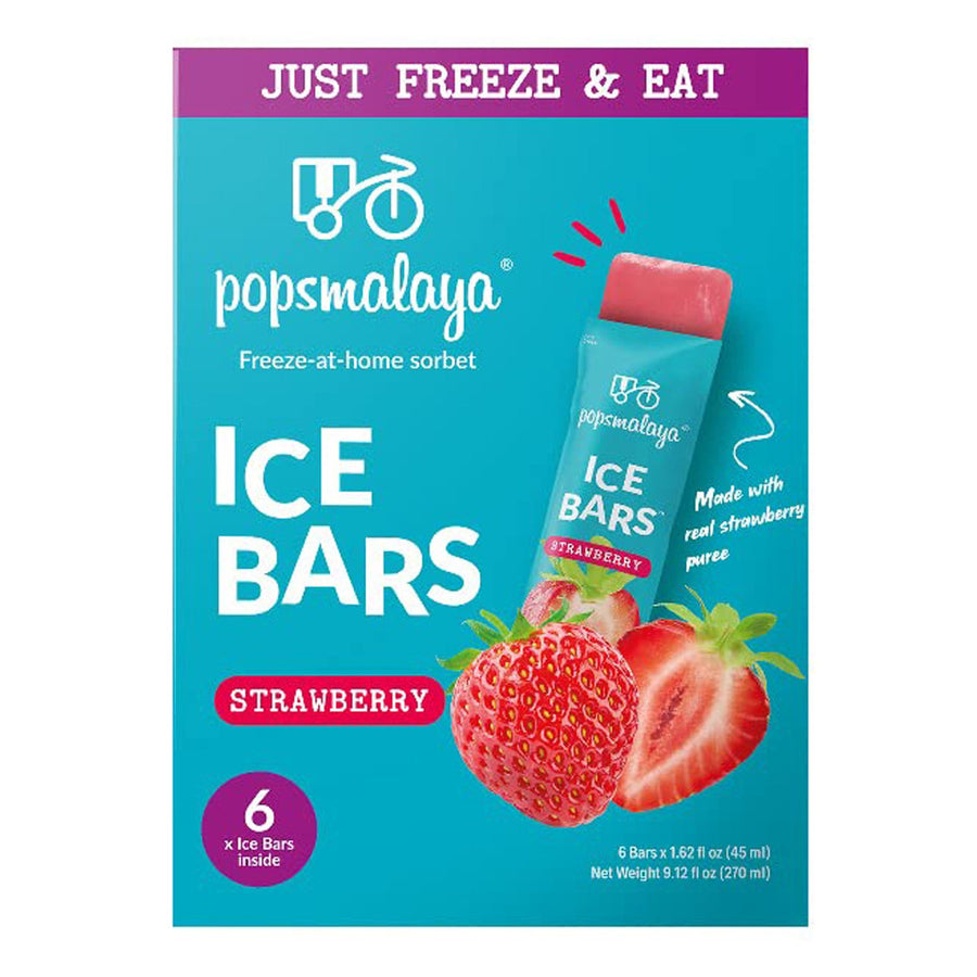 Pops Malaya Ice Bars - Strawberry