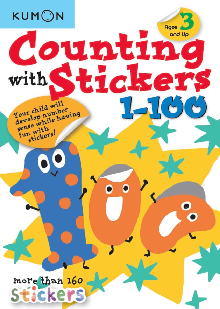 Kumon Counting with Stickers [1-100]
