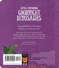 Little Explorers Goodnight Dinosaurs