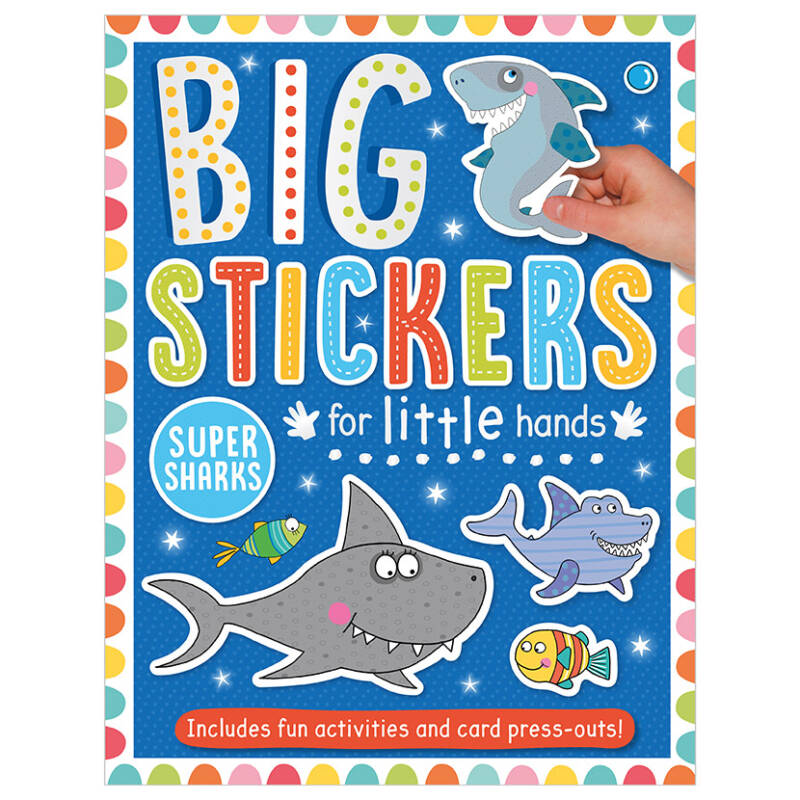 Big Stickers for Little Hands (Super Sharks) - 3Y+