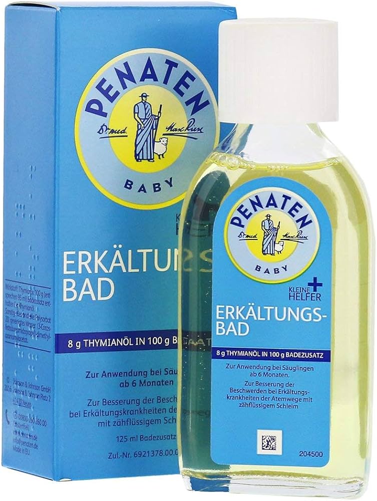 Penaten Flu & Cold Baby Bath Oil