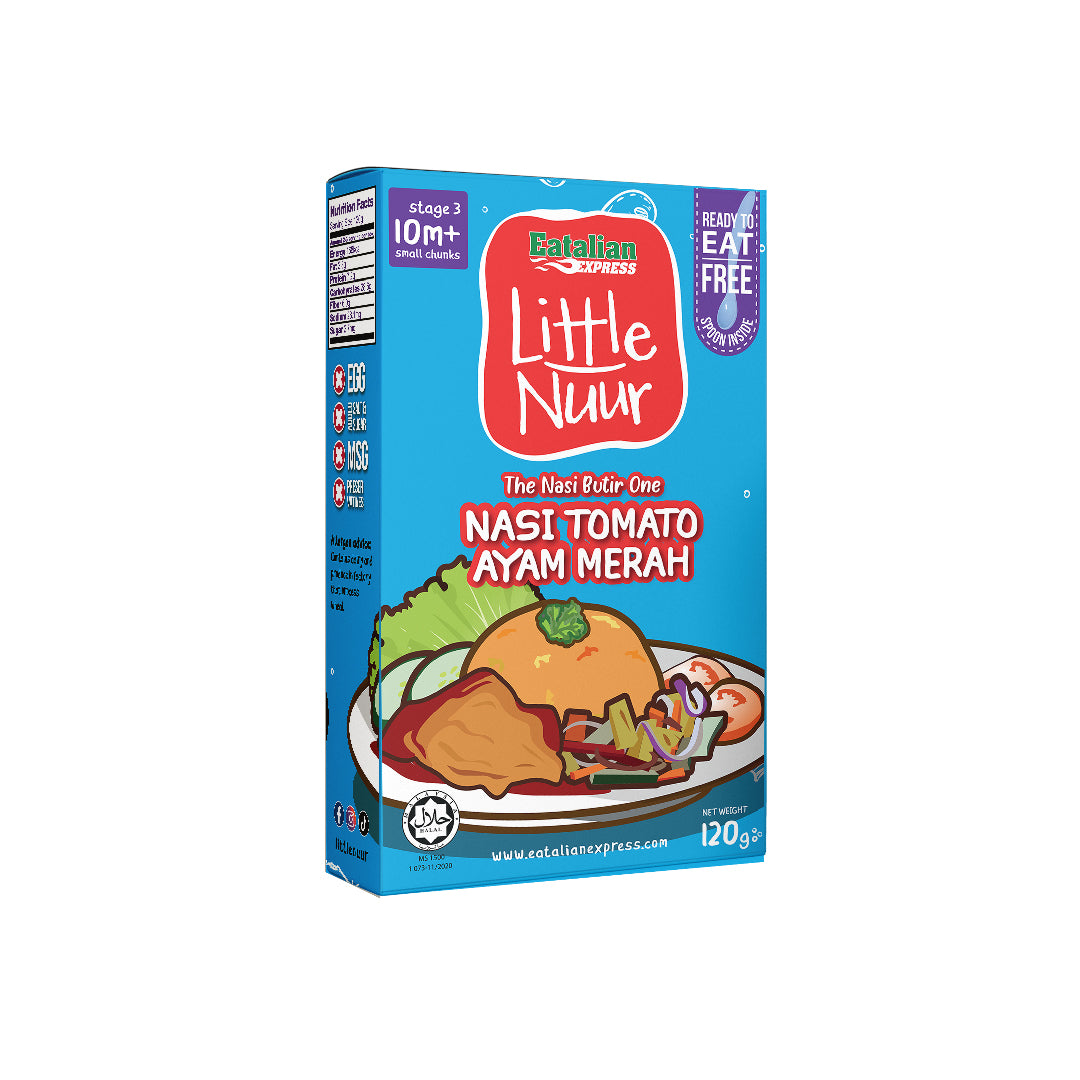 Eatalian Express Little Nuur - Nasi Tomato Ayam Merah