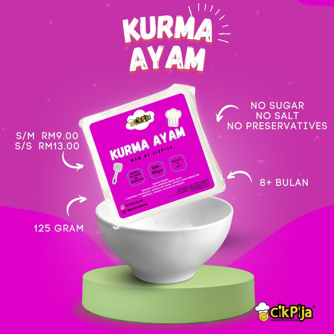 Mom by Cik Pija - Kurma Ayam (Chicken Kurma)