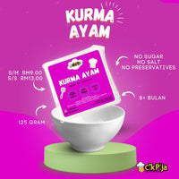 Mom by Cik Pija - Kurma Ayam (Chicken Kurma)
