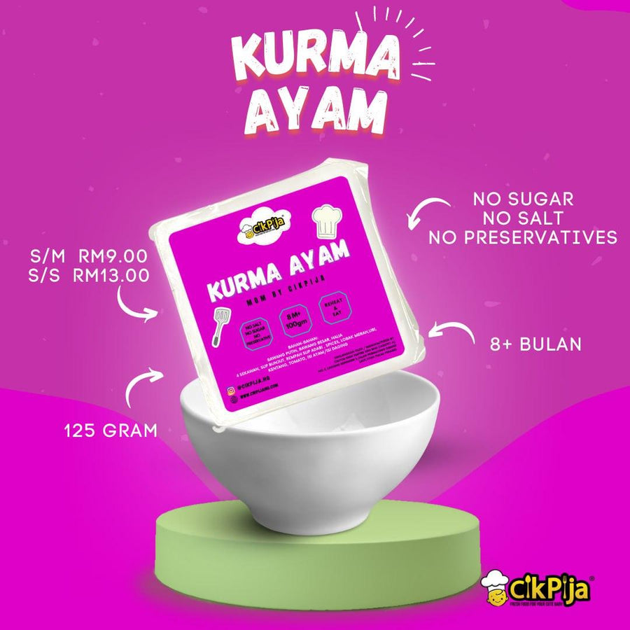 Mom by Cik Pija - Kurma Ayam (Chicken Kurma)