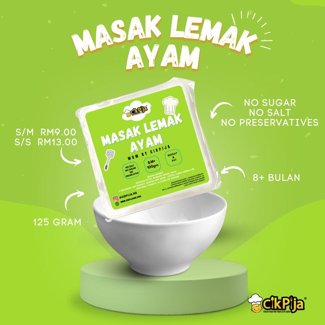Mom by Cik Pija - Masak Lemak Ayam (Chicken in Coconut Gravy)