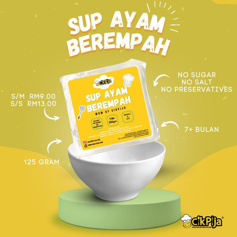 Mom by Cik Pija - Sup Ayam (Chicken Soup)