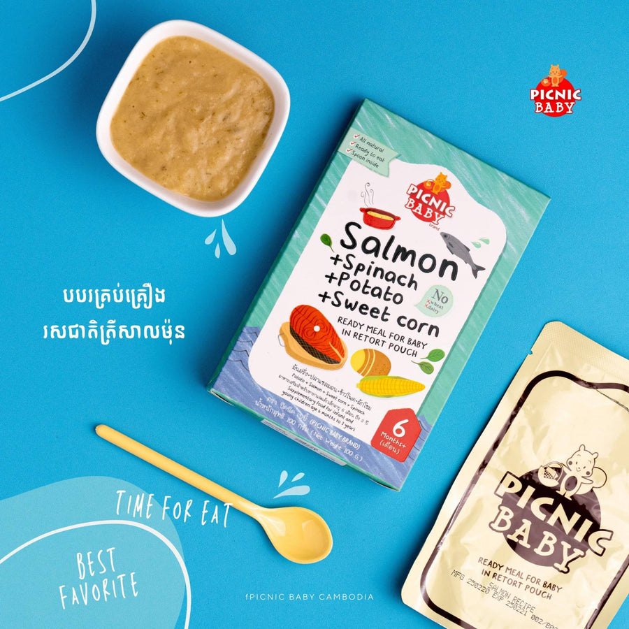 Picnic Baby Rice Salmon