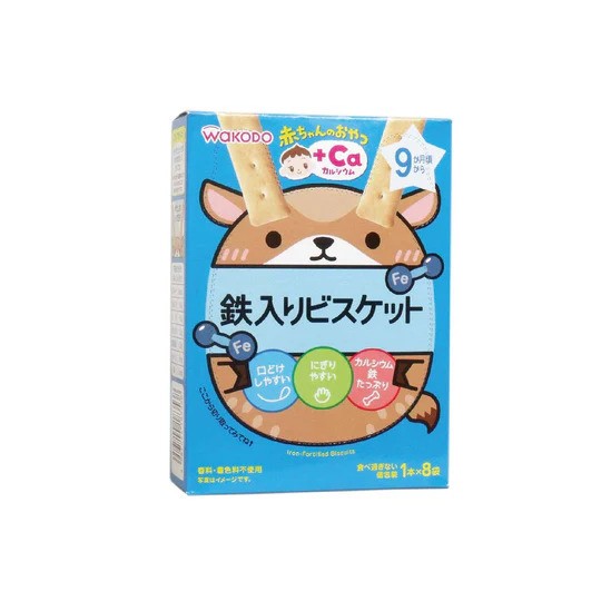 Wakodo Baby Iron-Rich Biscuit