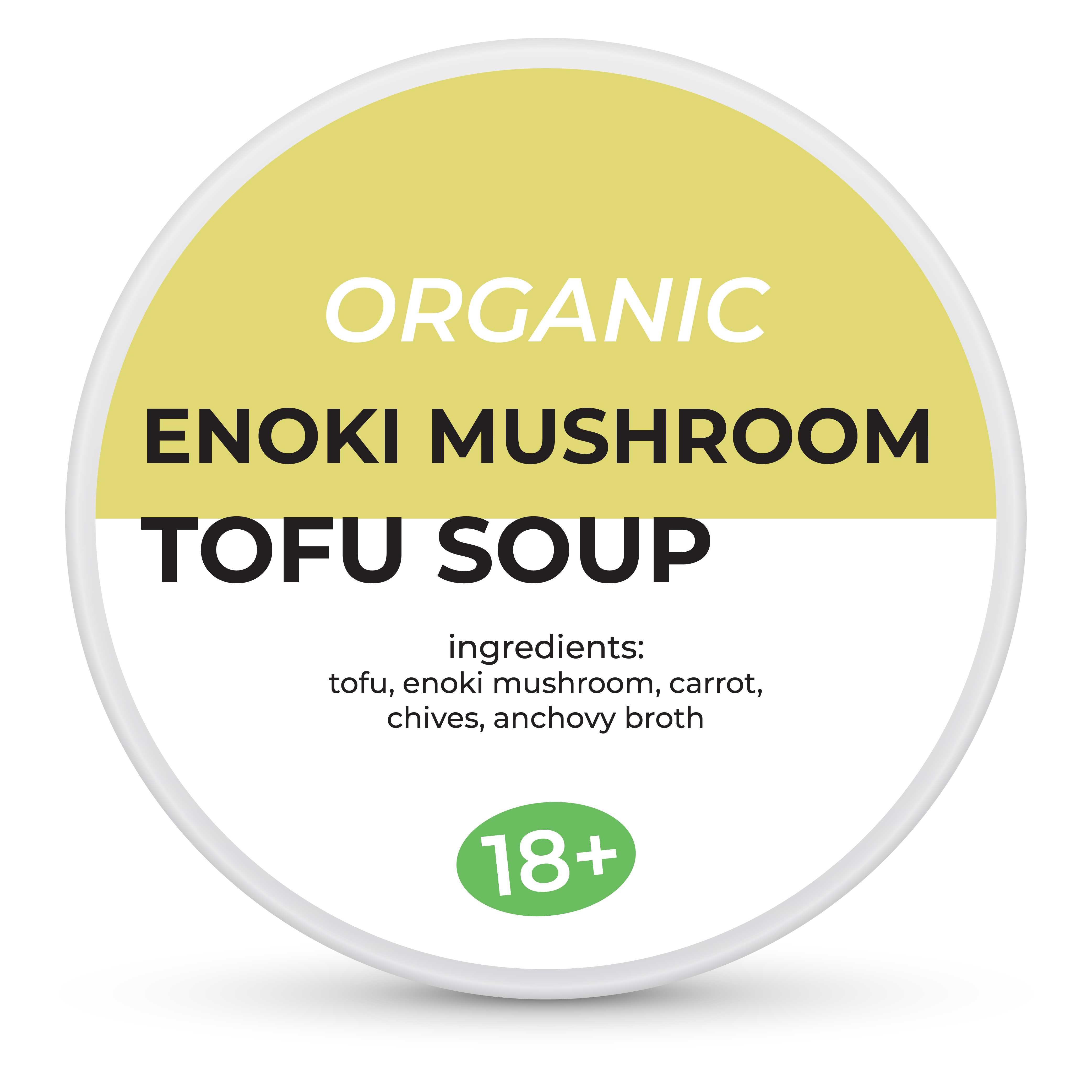 Enoki Mushroom Tofu Soup